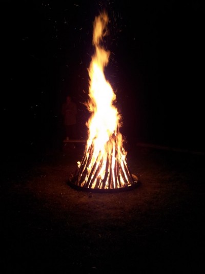 Outside fire