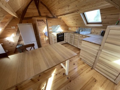 Private 2 bedroom self contained barn for group leaders etc Kitchen